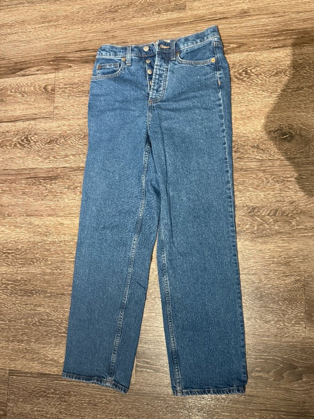 Target Universal Thread Highest Straight Jean Size 4 Dark Blue